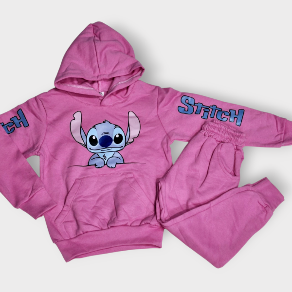 Producto - Conjunto de Nena Frizado Stich T4