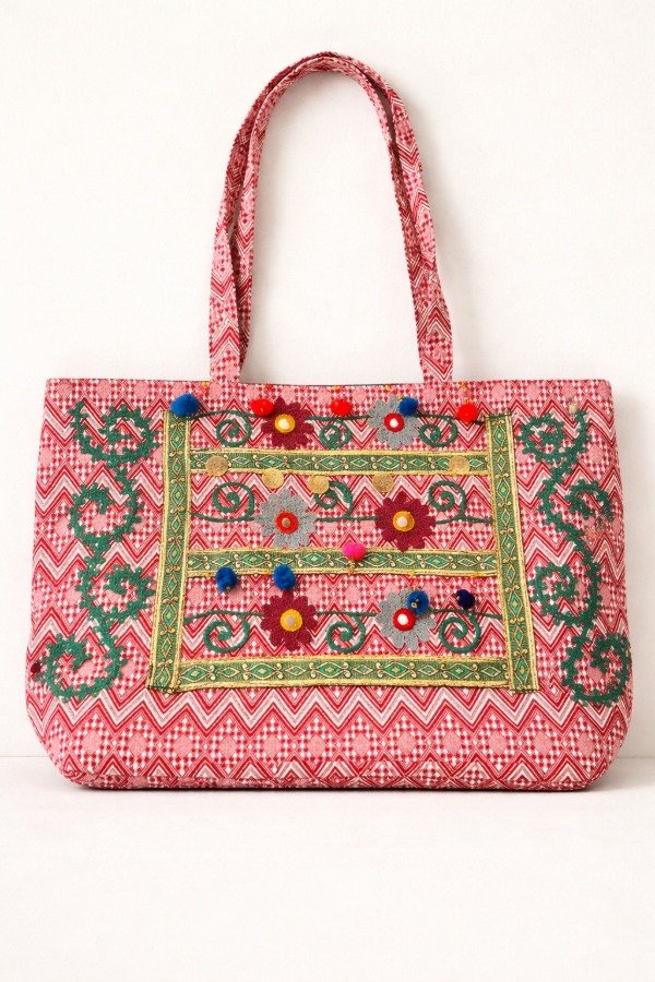 Producto - Bolso Importado India Bordado Cierre Modelo 3 Promo Transf 35.275 y Envio Gratis