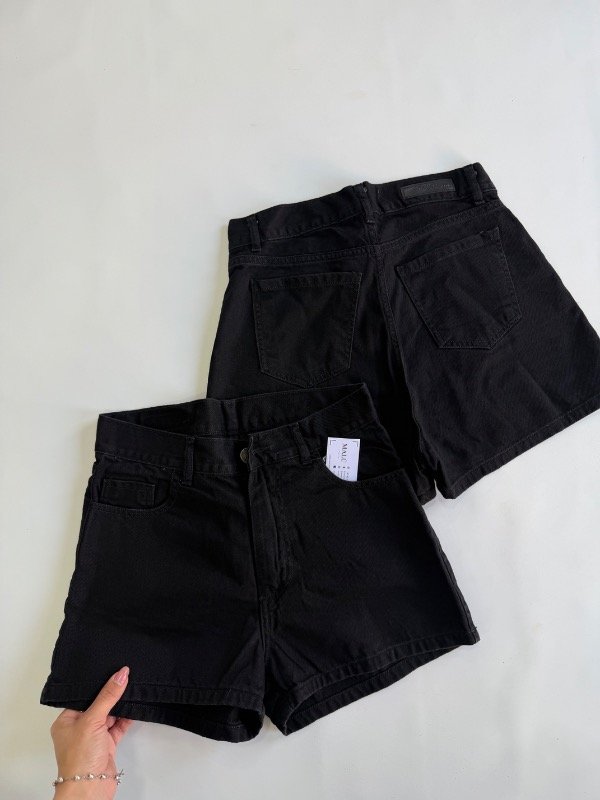 Producto - SHORT DEBIM BEVERLY BLACK - 1