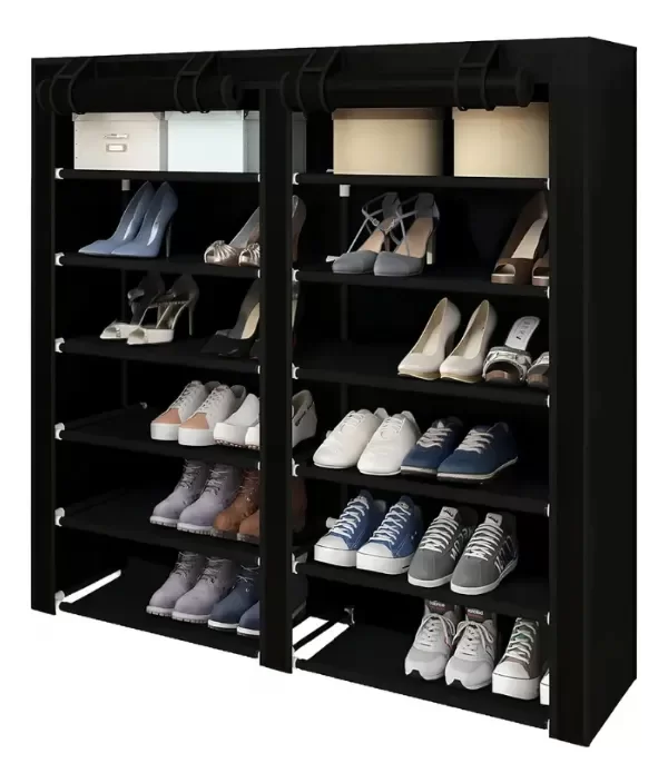 Producto - Organizador de Calzados Doble - 12 Niveles - 36 Pares