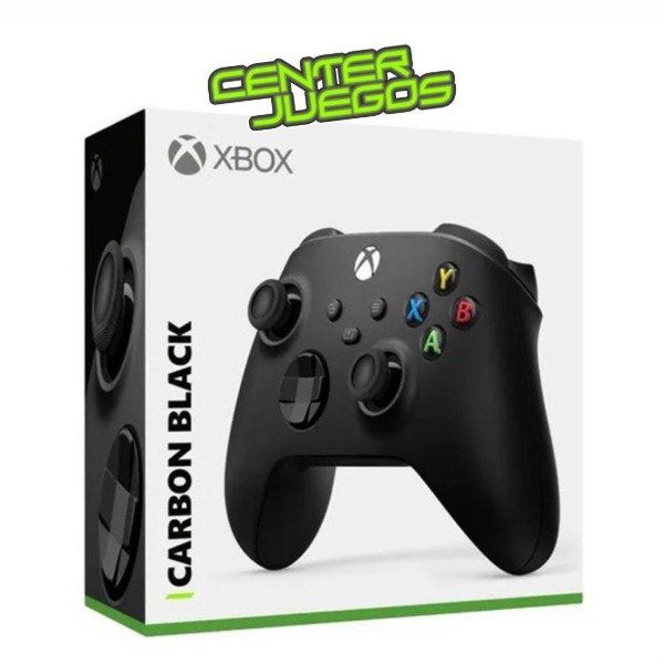 Producto - JOYSTICK MICROSOFT XBOX CARBON BLACK XBOX ONE ORIGINAL