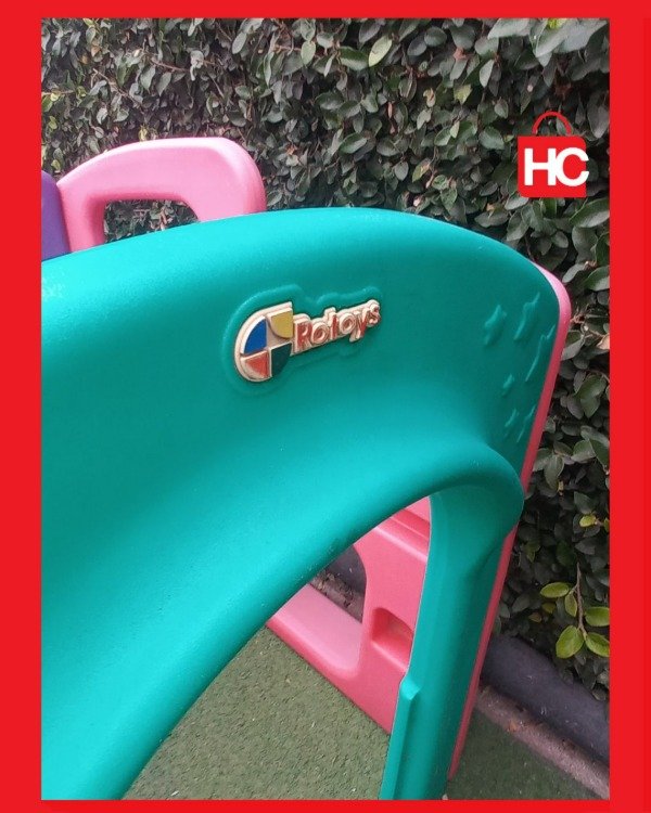 Producto - Plaza de juegos / Mangrullo con tobogán Rotoys - Diversión total en el patio - 4