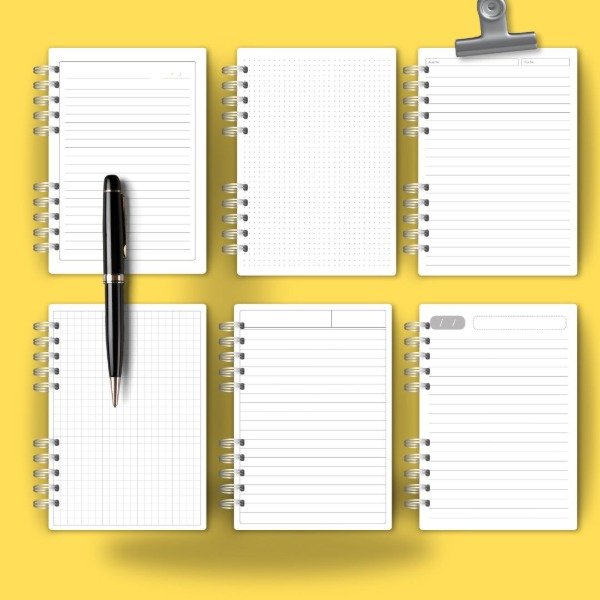 Producto - KIT HOJAS DE CUADERNOS IMPRIMIBLE