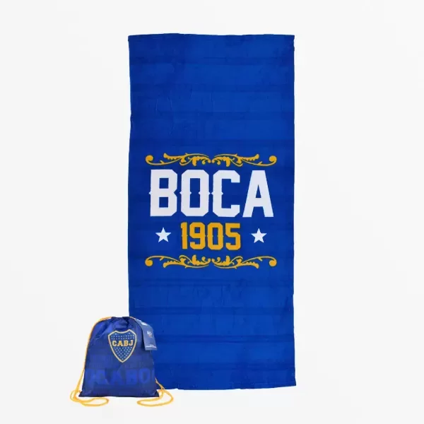 Producto - Toallon Boca Juniors c/ mochila 4