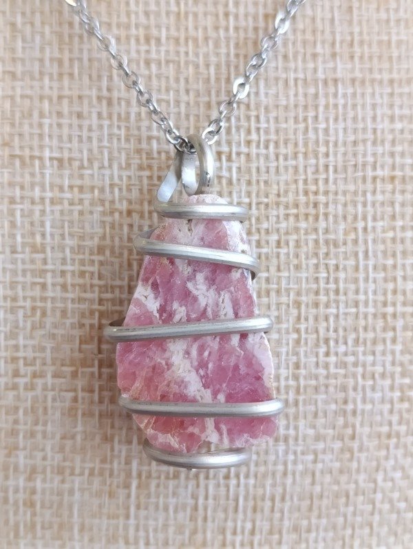 Producto - Dije alpaca Rodocrosita