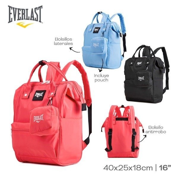 Producto - MOCHILA EVERLAST BOCA DE PEZ NYLON 22333