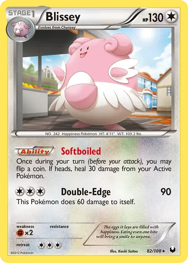 Producto - Blissey - 82/108 - Dark Explorers Battle Arena Deck Exclusive