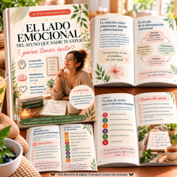Producto - El Ayuno Intermitente y Tu Bienestar Emocional - Guía Complementaria 3 - 1