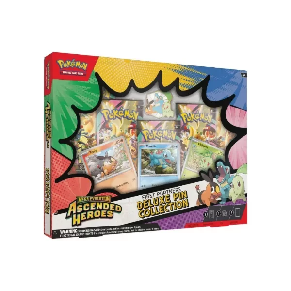 Producto - Pokemon Ascended Heroes: First Partner Deluxe Pin Collection ENG