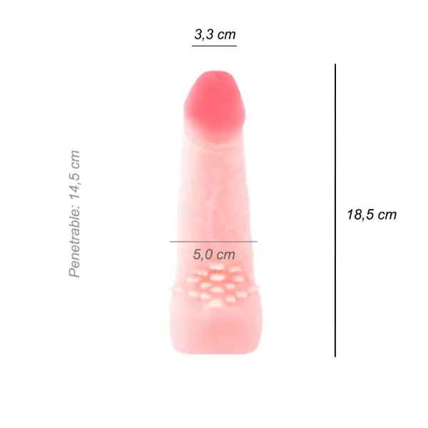 Producto - Dildo Consolador Cliterific Cyber Skin - 0