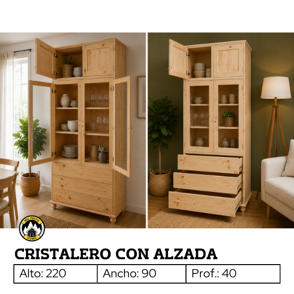 Producto - CRISTALERO CON ALZADA - 3
