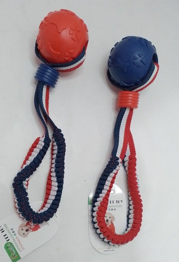 Producto - Pelota Mordibrede Mascotascinta Estirable Resistente#09928