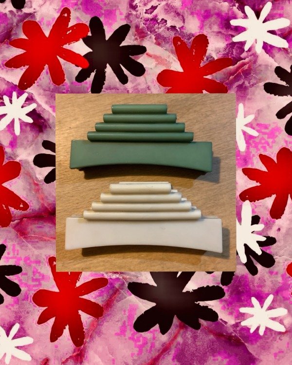 Producto - Ganchos B+D Verde y Blanco x2u.