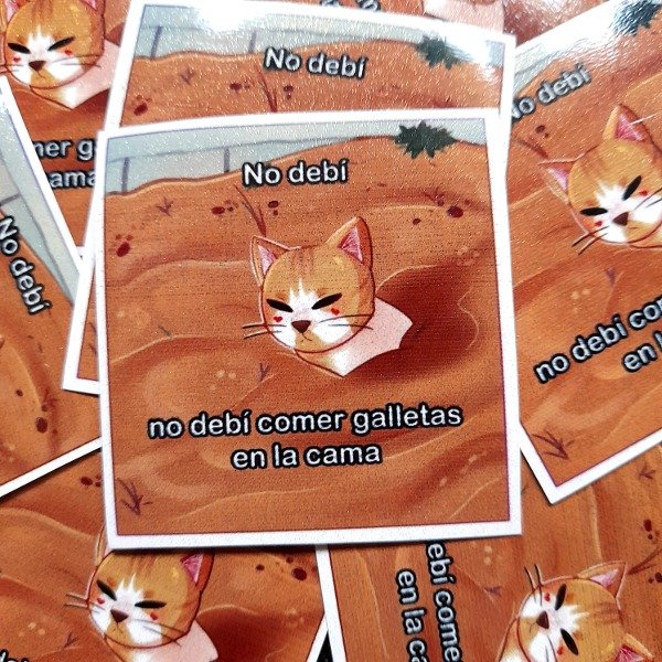 Producto - Vinilo No debí comer galletas en la cama