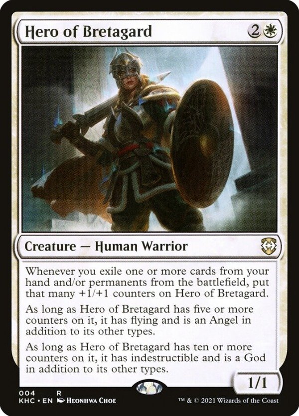 Producto - Hero of Bretagard #4  Kaldheim Commander