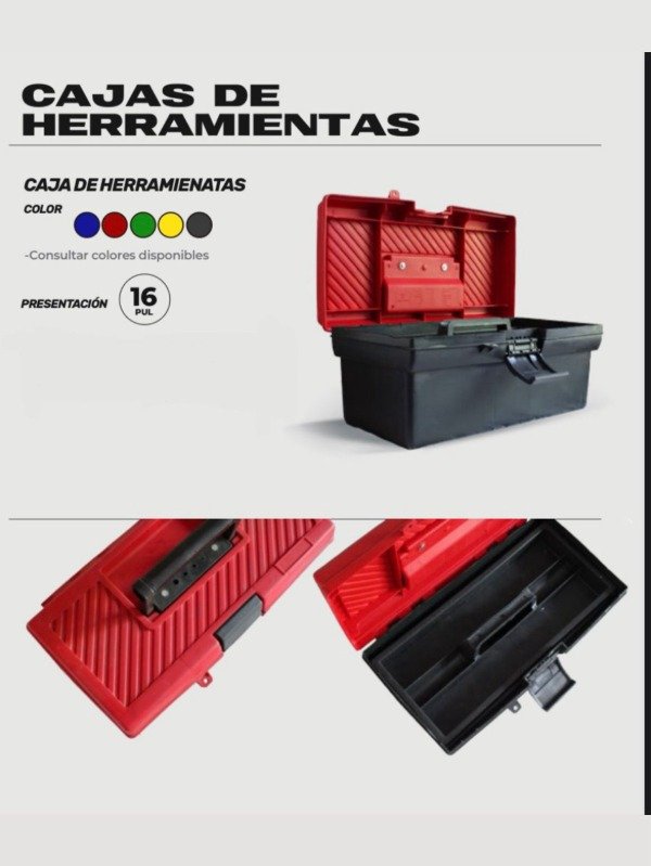 Producto - CAJA DE HERRAMIENTAS 16 PULGADAS
