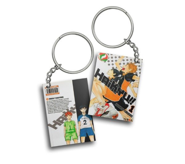 Producto - Llavero Manga Haikyuu Tomo 1 All Blue Otorii Store