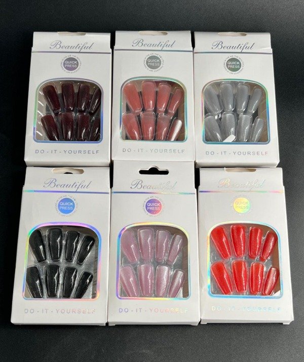 Producto - UÑAS POSTIZAS OJO DE GATO BEAUTIFUL