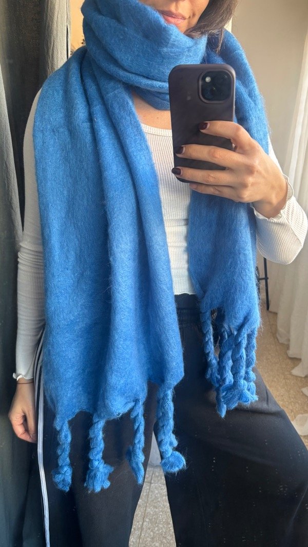 Producto - Bufandon Azul