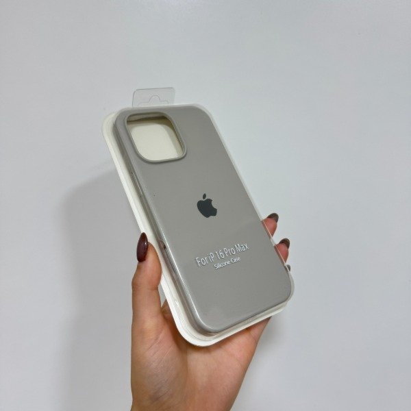 Producto - Silicone case gris claro