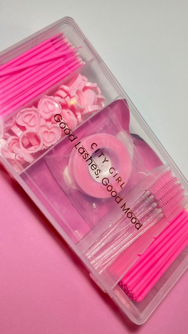 Producto - Kit de insumos descartables para pestañas