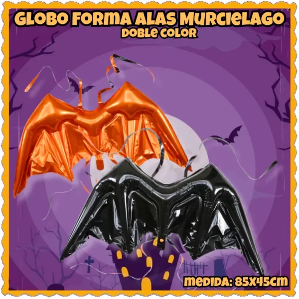 Producto - Globo Alas de murciélago horror