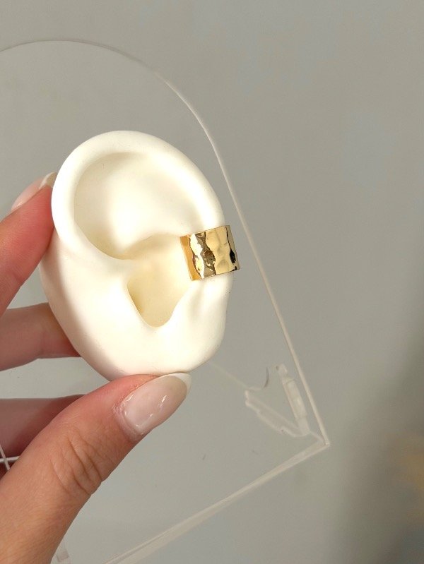 Producto - Cuff dorado liso