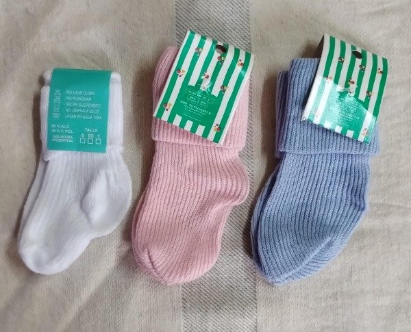 Producto - MEDIAS recién nacido- talle único