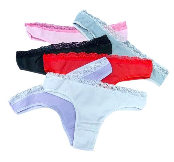 Producto - C20EP - Colaless Lisa con Puntilla x Docena