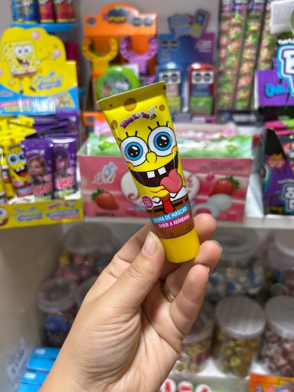 Producto - POMO GOMA DE MASCAR BOB SPONJA