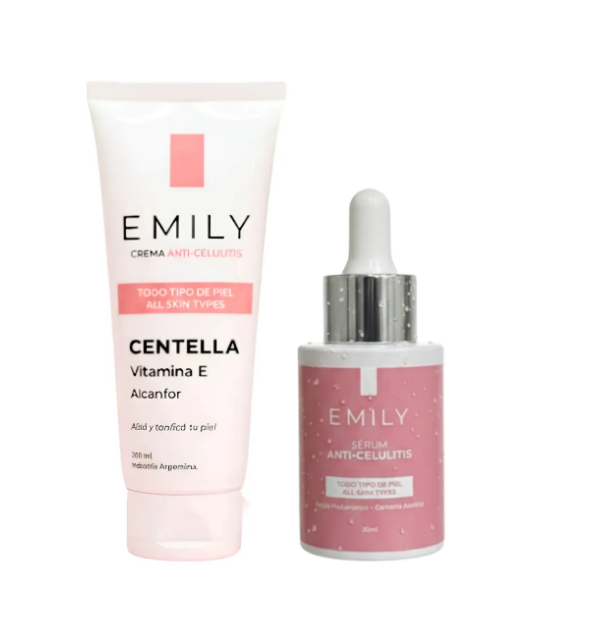 Producto - Combo Anticelulitis Emily (Crema 200ml + Serum 30ml)