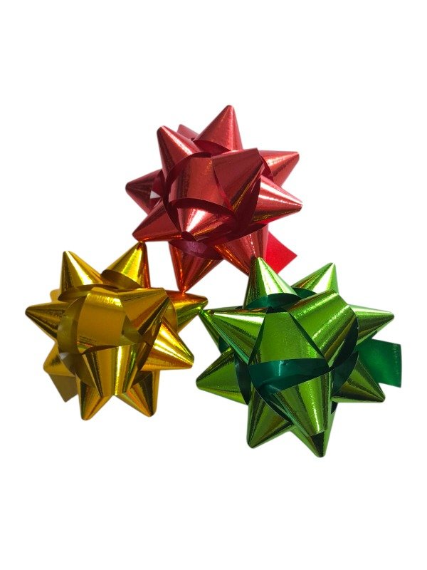 Producto - Moño grande metalizado