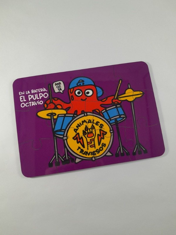 Producto - "EL PULPO OCTAVIO EN BATERIA" . (Esta historia continúa...)