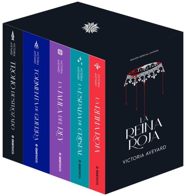 Producto - BOX SET REINA ROJA - Aveyard, Victoria - EDICION ESPECIAL 5 VOLUMENES