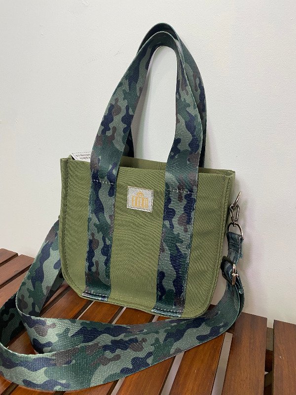 Producto - Bandolera mini TOKIO verde militar