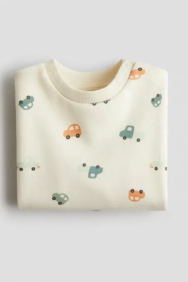 Producto - Buzo HyM autos natural bebe - 1