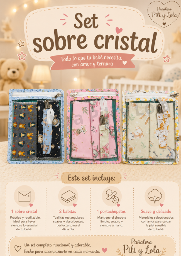 Producto - Set sobre cristal
