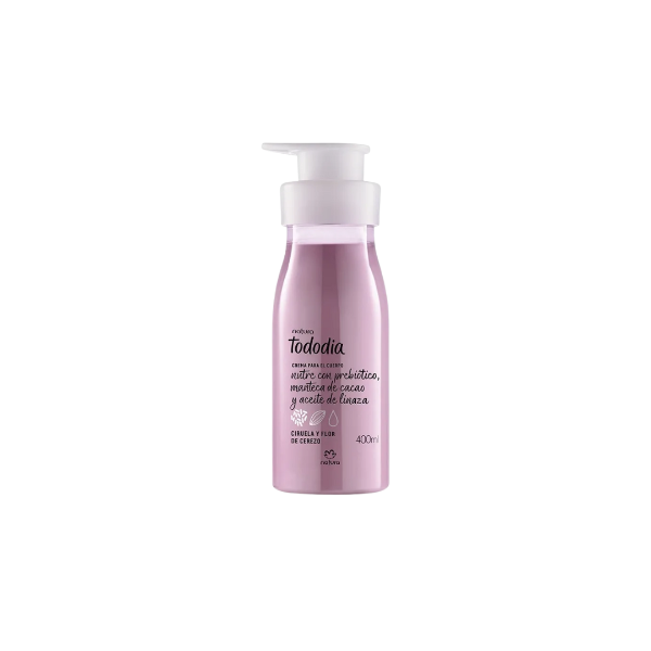 Producto - Crema Corporal Hidratante Ciruela y Flor de Cerezo 400 mL Tododia Ed Limitada