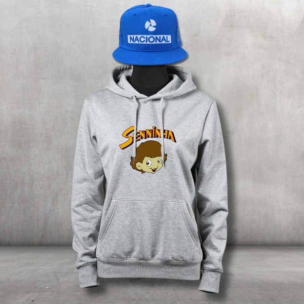 Producto - Buzo Canguro Ayrton Senna Senninha + Gorra