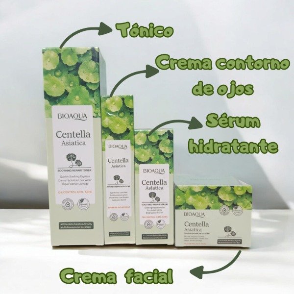 Producto - Combo centella asiática Bioaqua