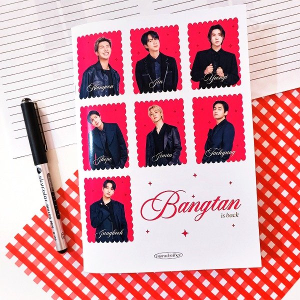 Producto - CUADERNO BANGTAN