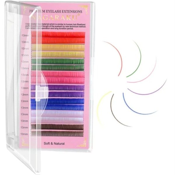 Producto - PESTAÑAS COLOR 007D NAGARAKU