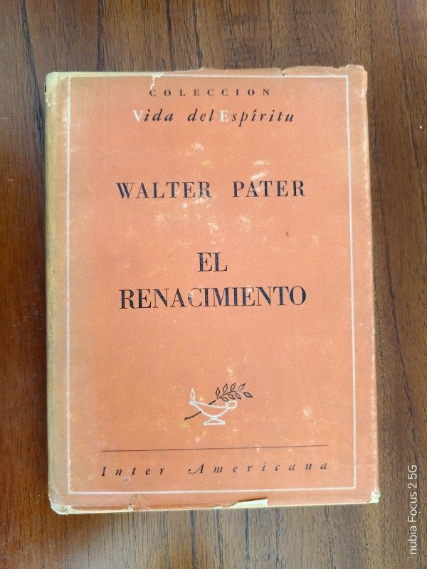 Producto - Pater, Walter: "El Renacimiento"