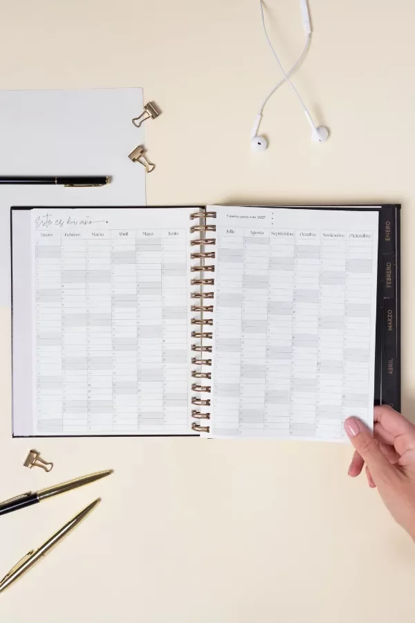Producto - MI AGENDA AURA 2 DIAS POR HOJA 2027 - 6