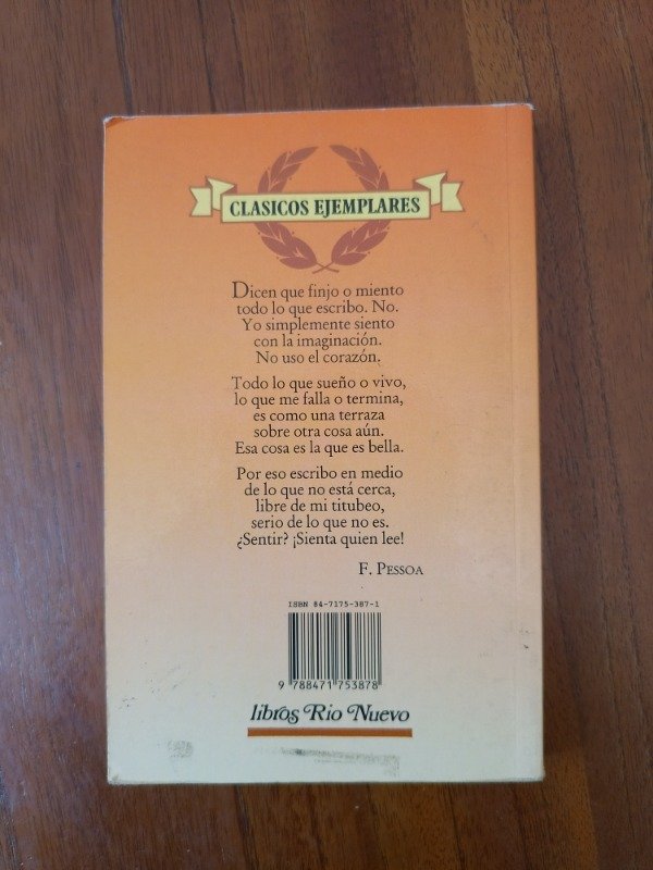 Producto - Pessoa, Fernando: "Poesía Antolgía Mínima" - 1