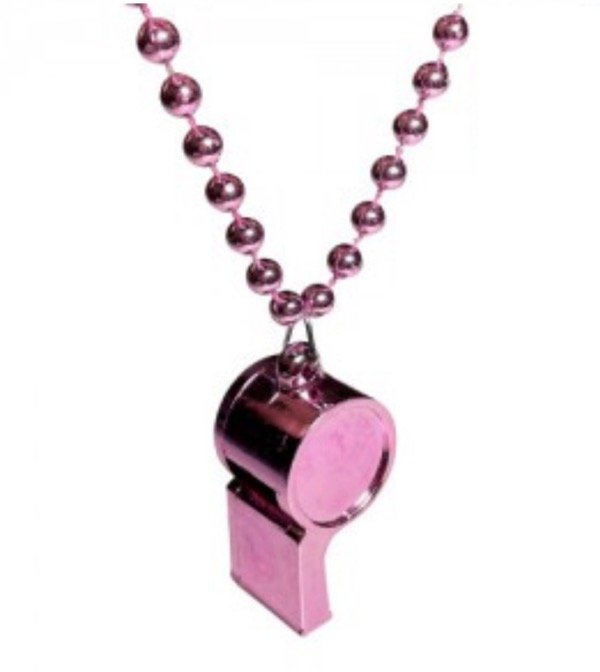 Producto - Silbato grande rosa x12u.