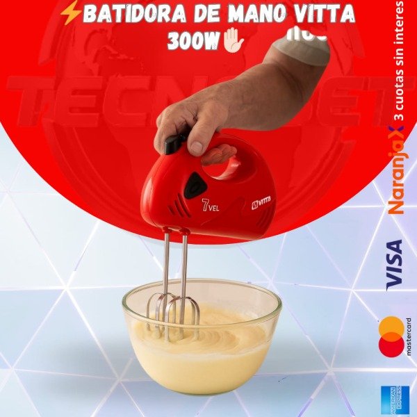Producto - BATIDORA DE MANO VITTA 300W