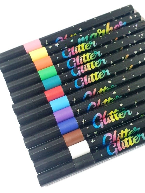 Producto - Marcador Glitter x12