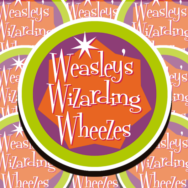 Producto - Sticker Weasley wizard wheezes - Harry Potter