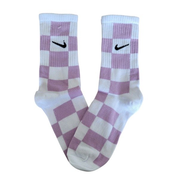 Producto - Nike cuadrados lila y blanco